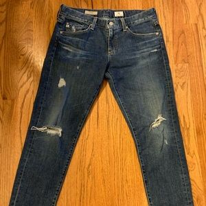 AG Ex Boyfriend Crop Jeans